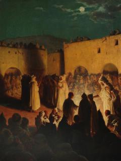 Thomas Frederick Mason Sheard - A night celebration of a Muslim Eid