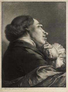 Thomas Frye - Portrait of a Gentleman, from Life-sized Heads, first series