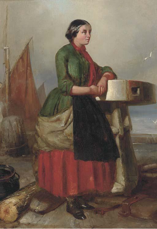 Thomas G. Chambers - The fisherman\'s wife