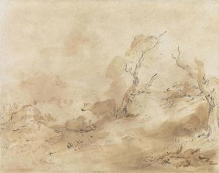 Thomas Gainsborough, R.A. - Cattle in a wooded landscape