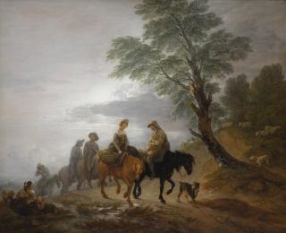 Thomas Gainsborough, R.A. - Going To Market, Early Morning