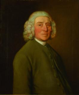 Thomas Gainsborough, R.A. - Portrait Of J. Dudley, Half-Length, Wearing A Long Bob Wig And In A Grey Coat