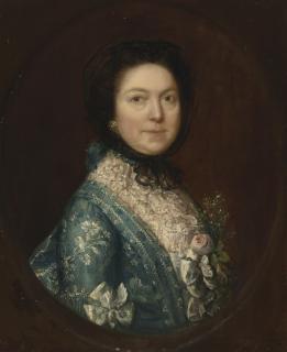 Thomas Gainsborough, R.A. - Portrait Of Lady Alston