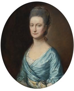 Thomas Gainsborough R.A. - Portrait Of Lady Fludyer, Half-Length