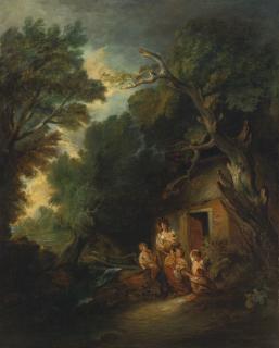 Thomas Gainsborough, R.A. - The Cottage Door