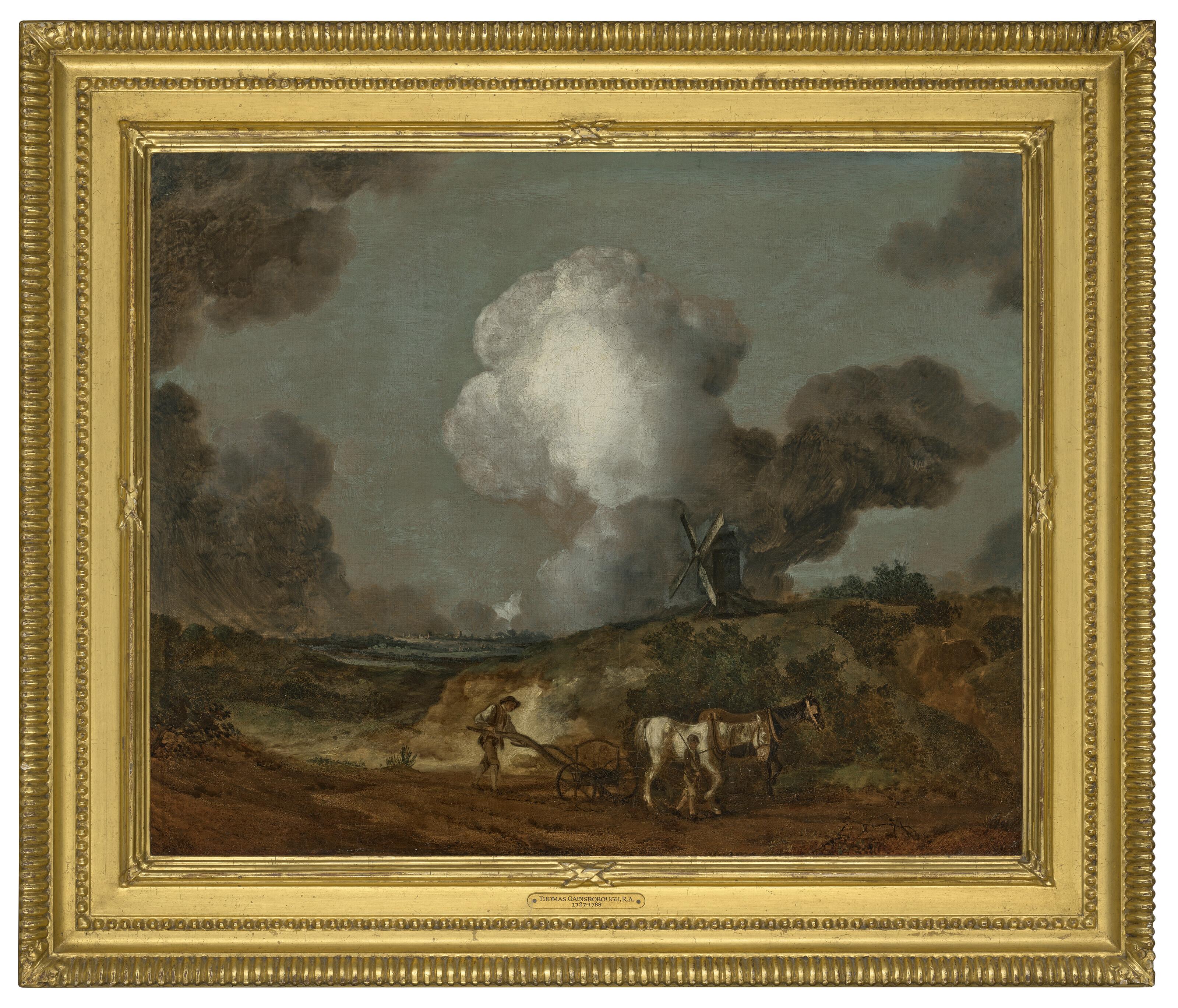 Thomas Gainsborough, R.A. - The Suffolk Plough