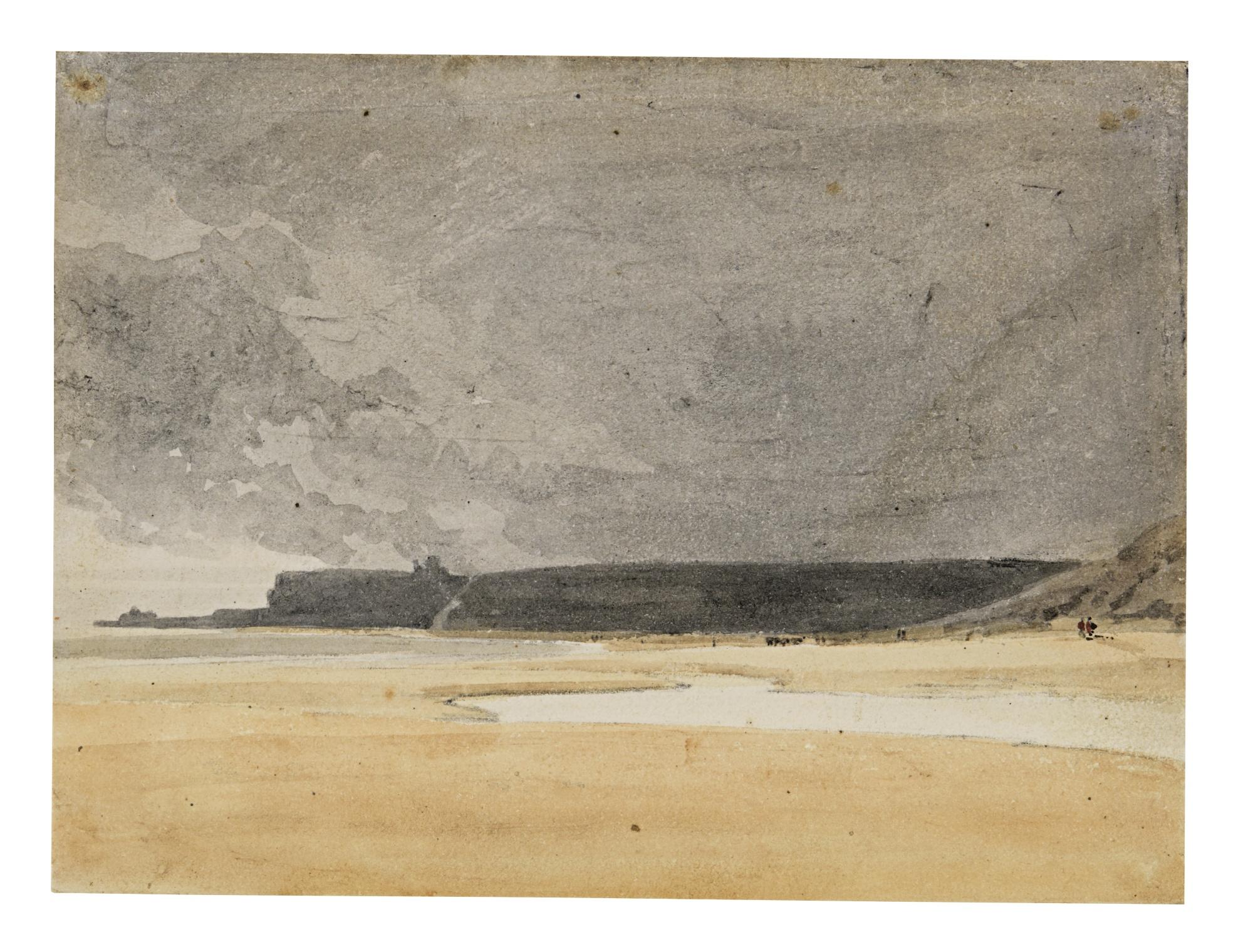 Thomas Girtin - A Distant View Of Whitby, Yorkshire