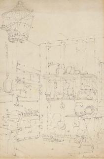 Thomas Girtin - A kitchen interior