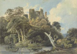 Thomas Girtin - Berry Pomeroy Castle, Devon