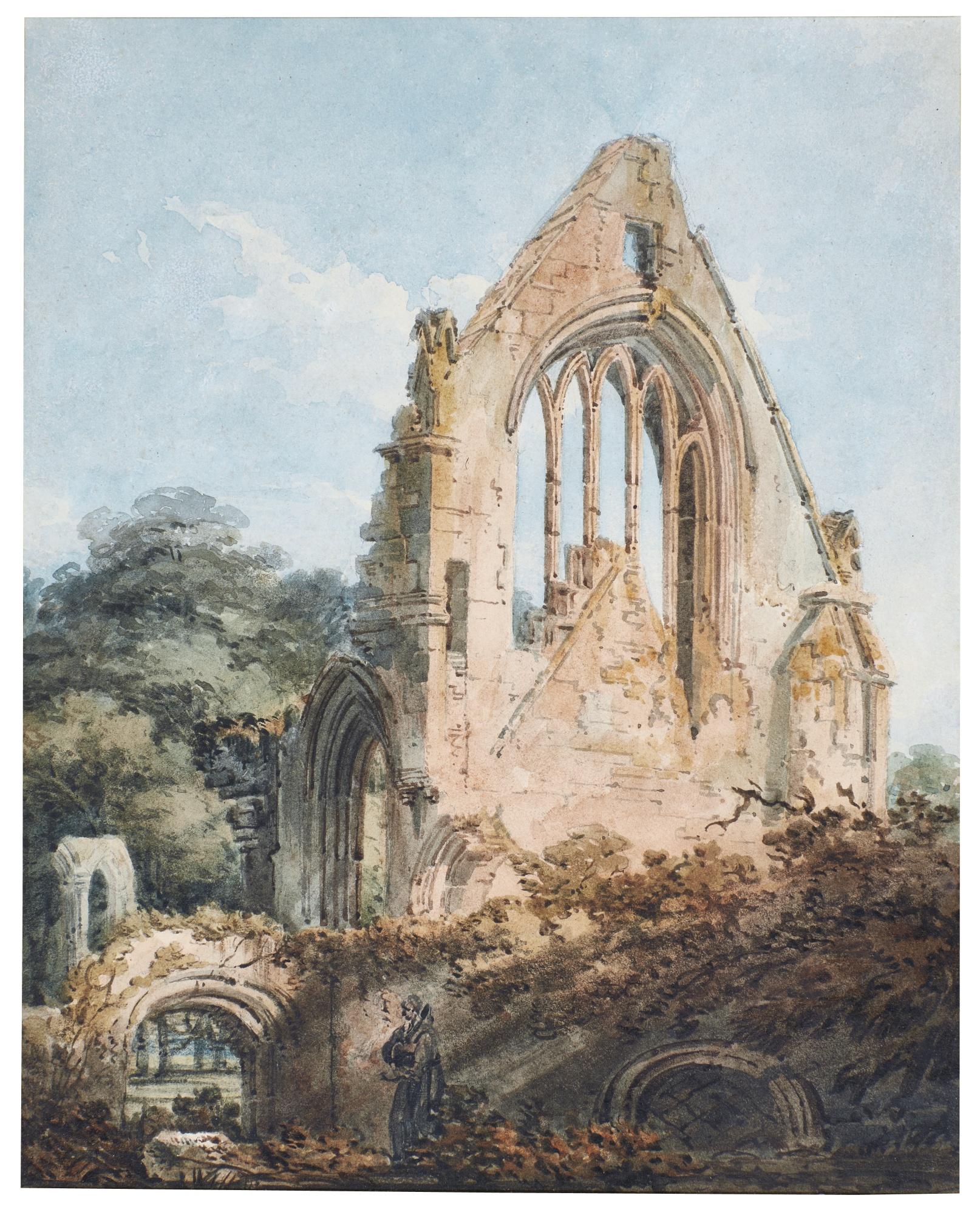 Thomas Girtin - Dryburgh Abbey, Berwickshire