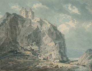 Thomas Girtin - Dunnottar Castle, Kincardine