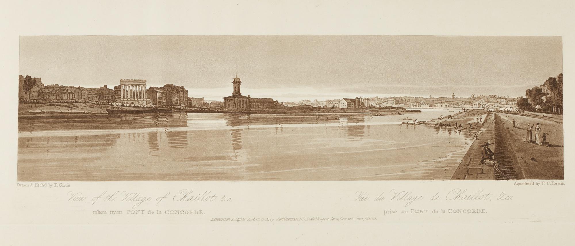 Thomas Girtin - Selection Of Twenty Of The Most Picturesque Views In Paris And Its Environs