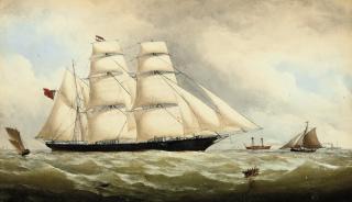 Thomas Goldsworth Dutton - The English barque Spirit of the Age