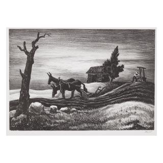 Thomas Hart Benton - A Drink of Water