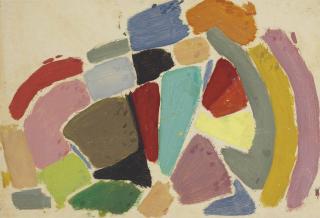 Thomas Hart Benton - Abstraction #13 (Synchromist Still Life)