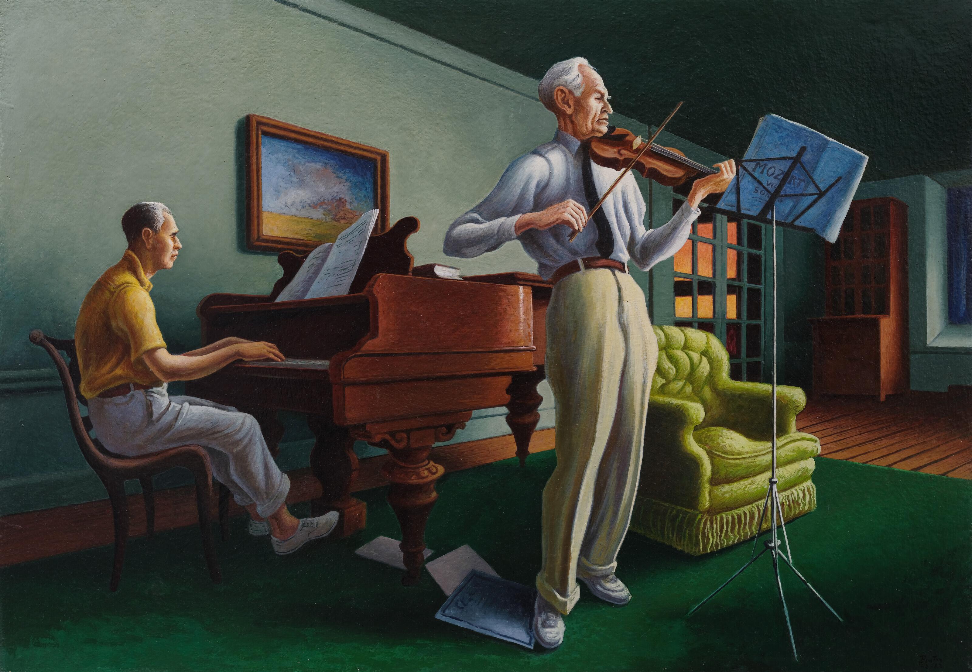 Thomas Hart Benton - Evening Concert