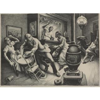 Thomas Hart Benton - Frankie And Johnnie (Fath 11)