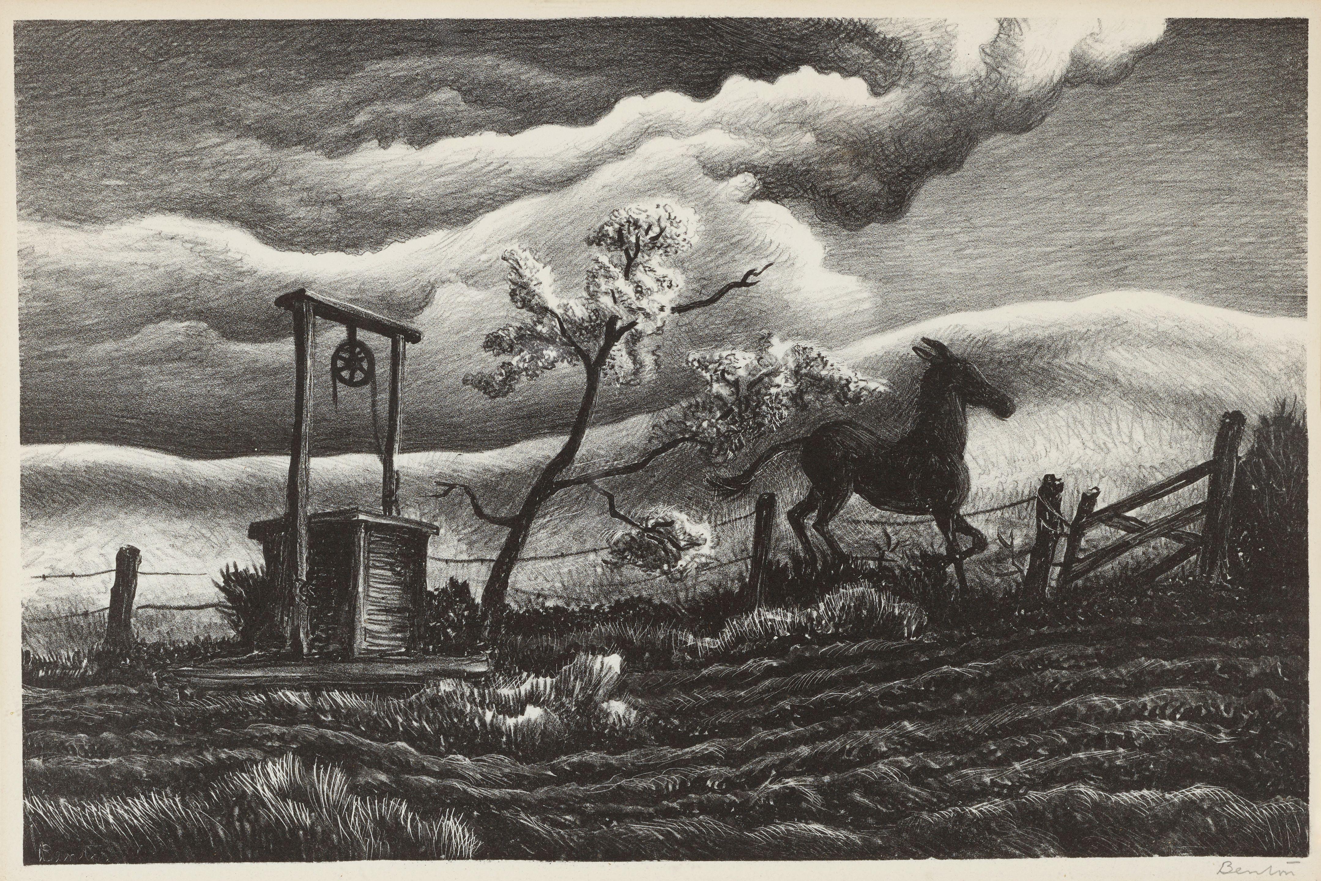 Thomas Hart Benton - Frisky Day