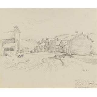 Thomas Hart Benton - Ghost Town