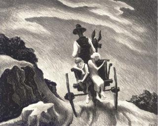 Thomas Hart Benton - Goin\' Home (Fath 14)