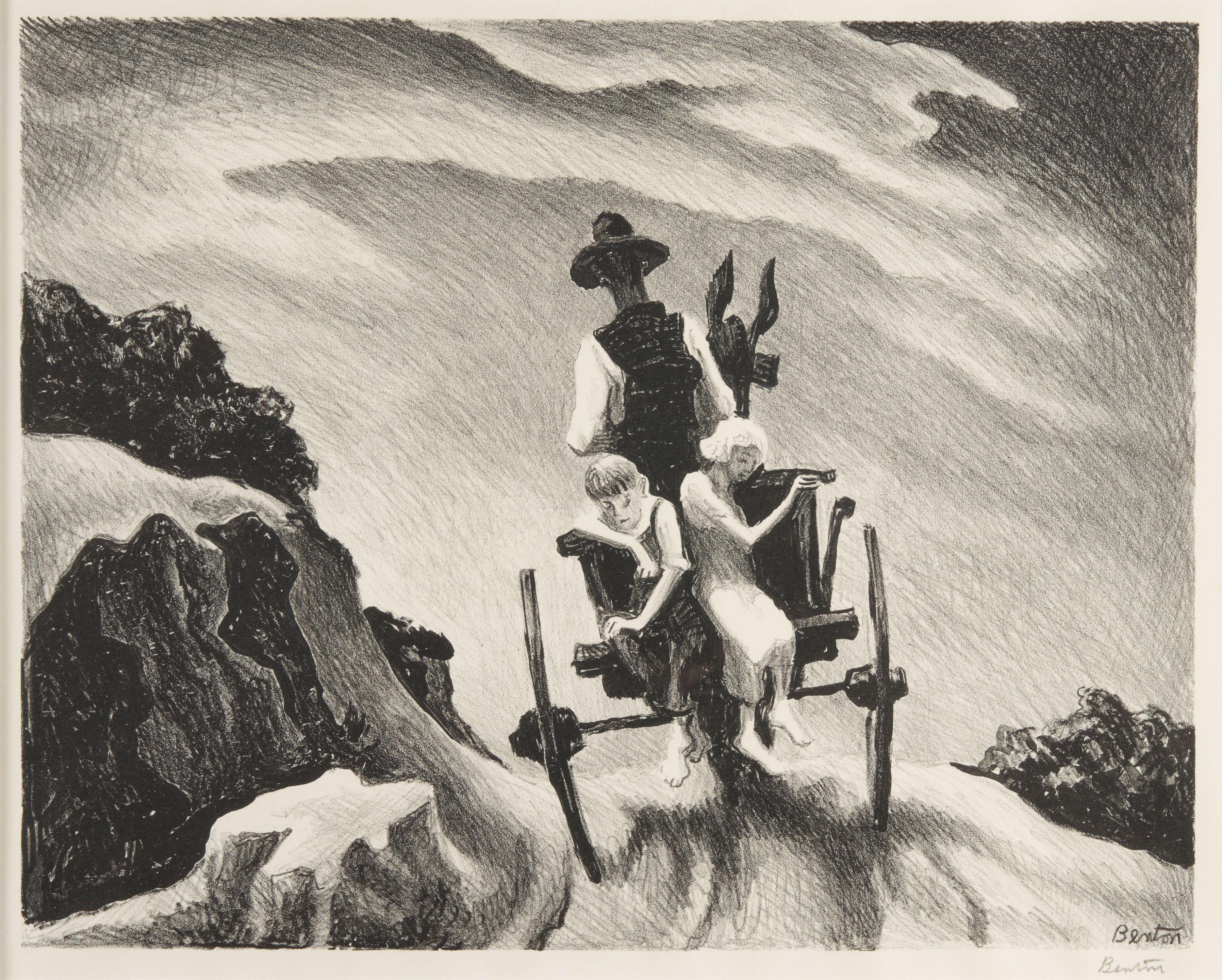Thomas Hart Benton - Goin\' Home