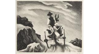 Thomas Hart Benton - Goin\' Home