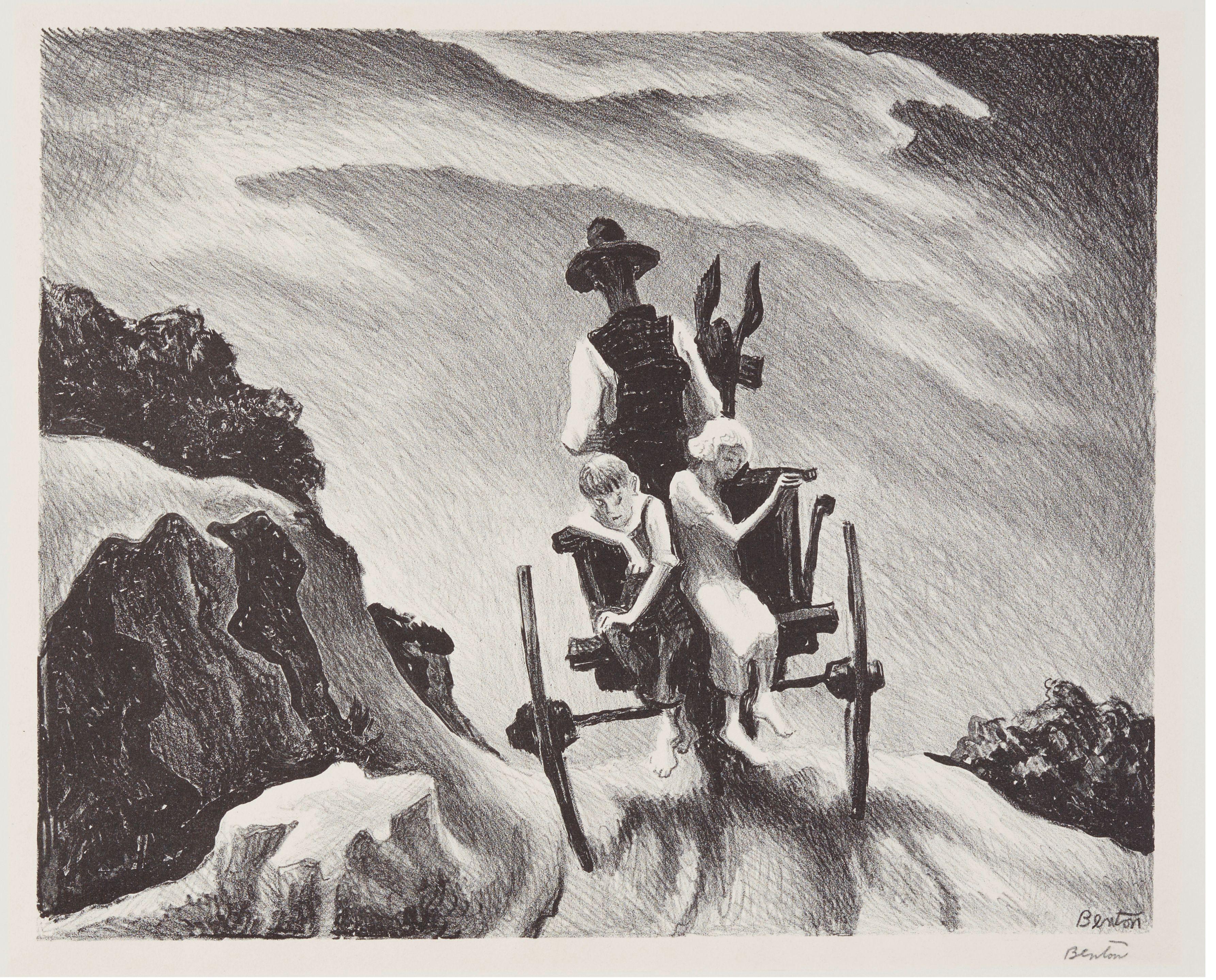 Thomas Hart Benton - Goin\' Home
