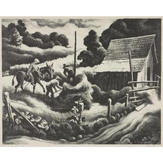 Thomas Hart Benton - Haystack (Fath 21)