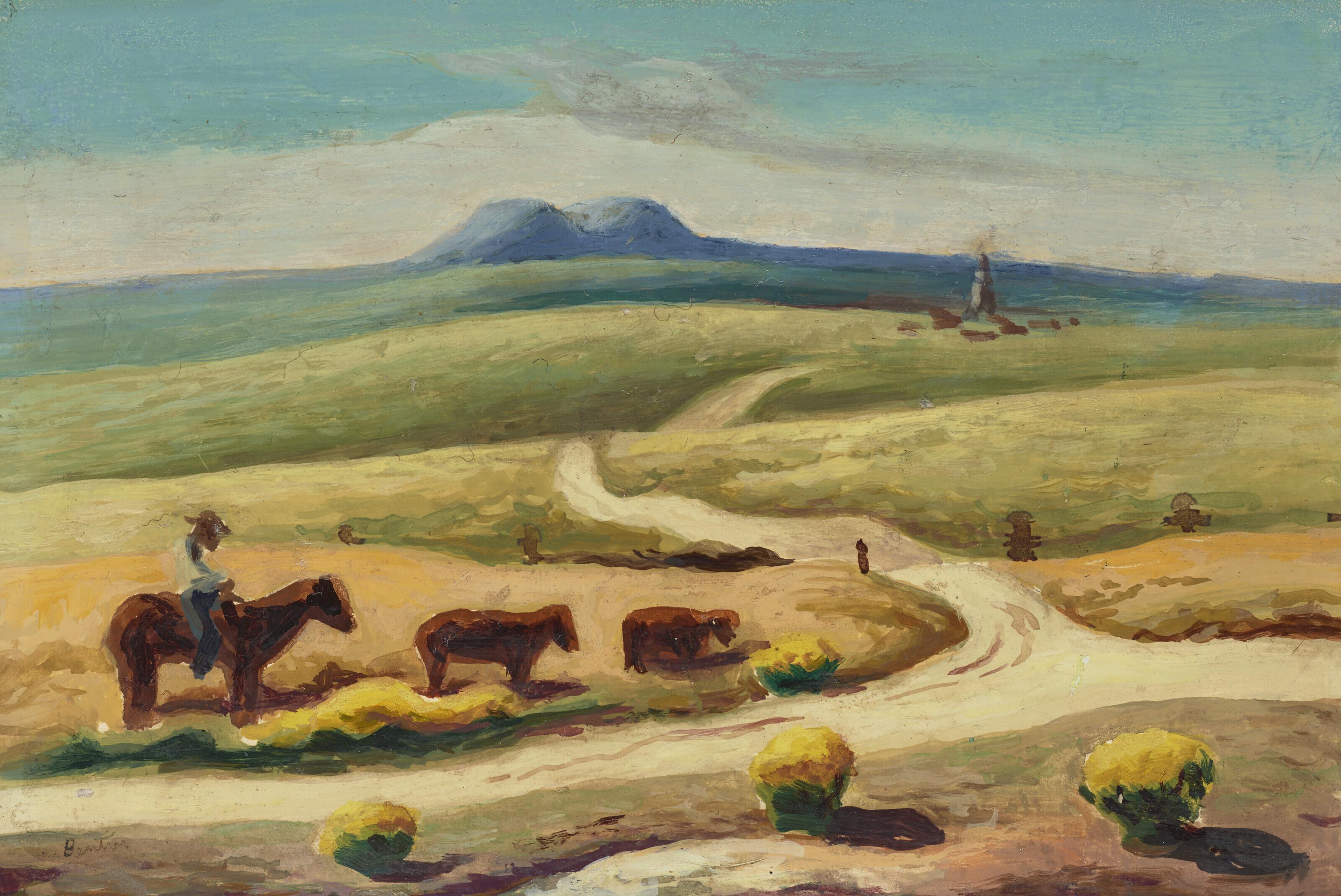Thomas Hart Benton - High Plains