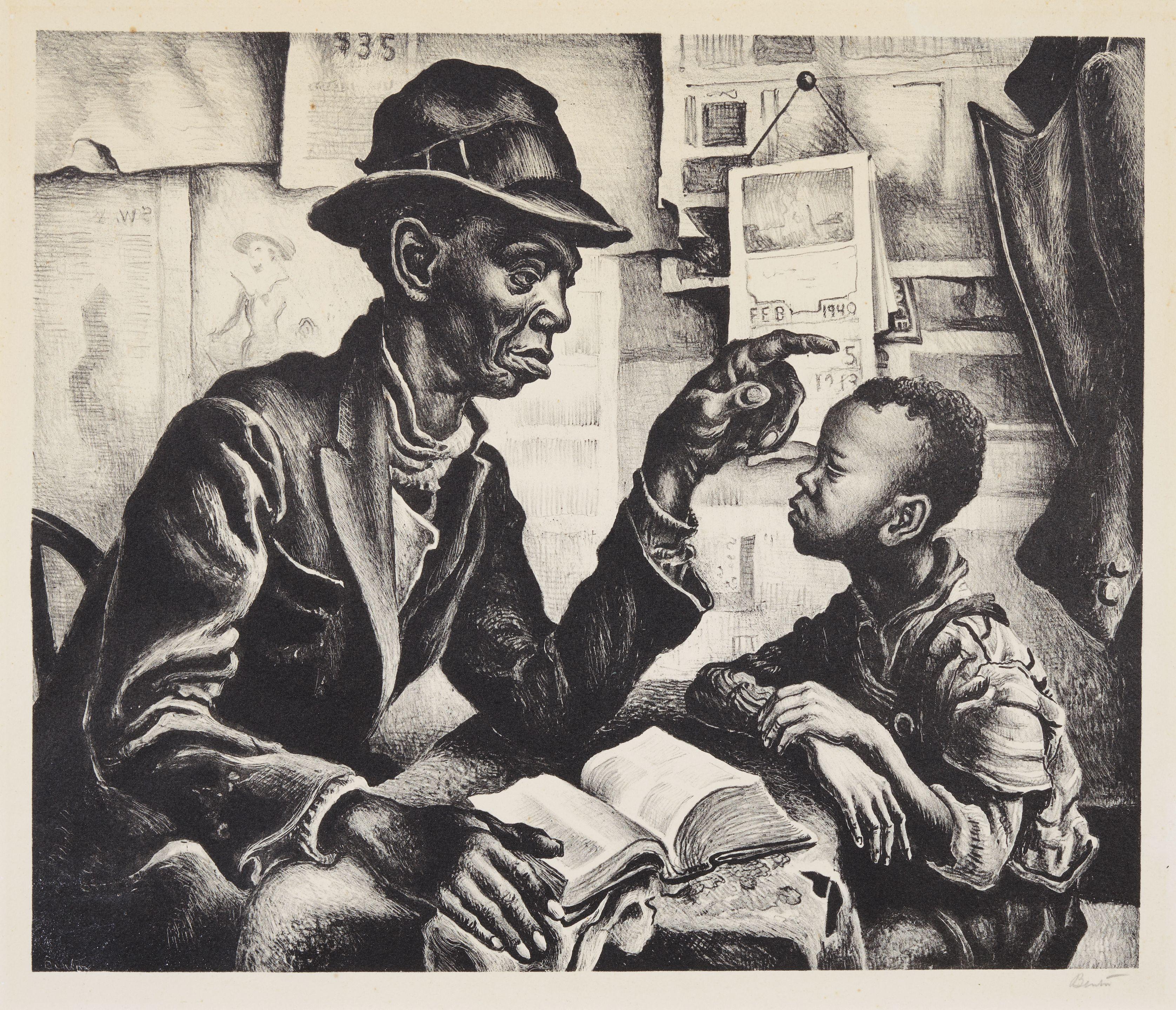 Thomas Hart Benton - Instruction
