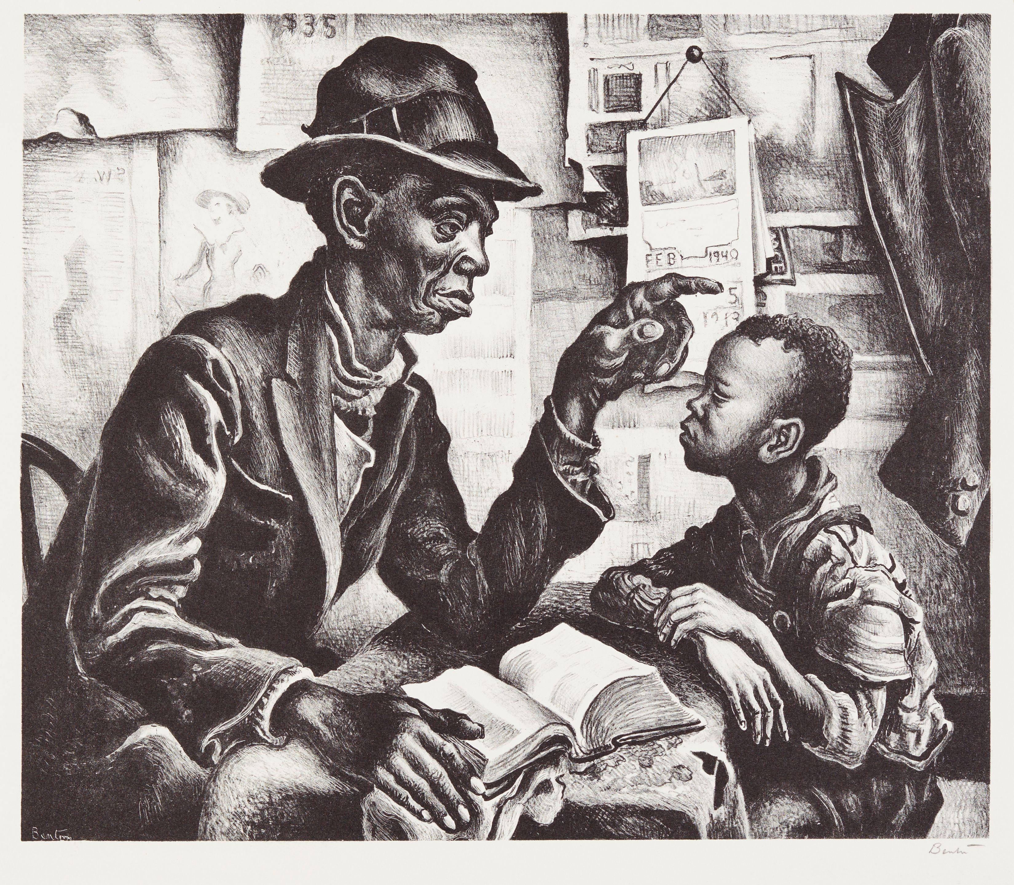 Thomas Hart Benton - Instruction