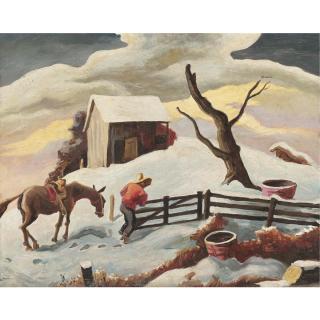 Thomas Hart Benton - Journey\'S End