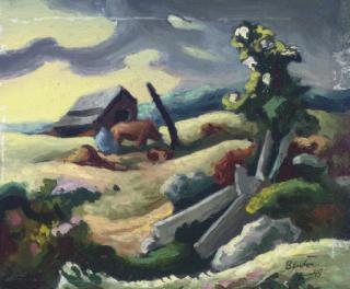 Thomas Hart Benton - June Morning Study