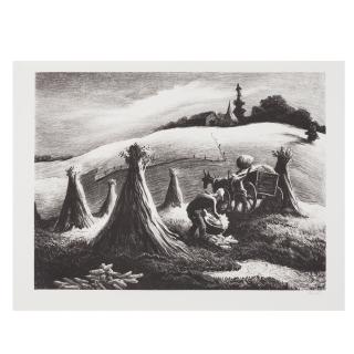 Thomas Hart Benton - Loading Corn