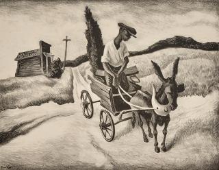 Thomas Hart Benton - Lonesome Road