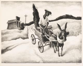 Thomas Hart Benton - Lonesome Road