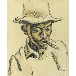 Thomas Hart Benton - Mule Boy