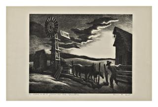 Thomas Hart Benton - Nebraska Evening (Fath 45)