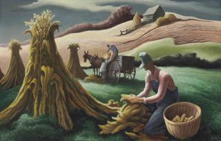 Thomas Hart Benton - Ozark Autumn