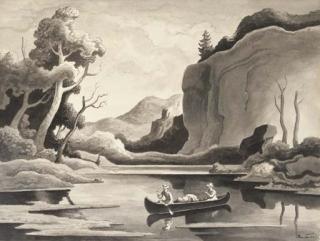 Thomas Hart Benton - Ozark River