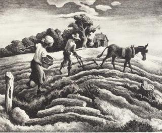 Thomas Hart Benton - Planting (Fath 28)