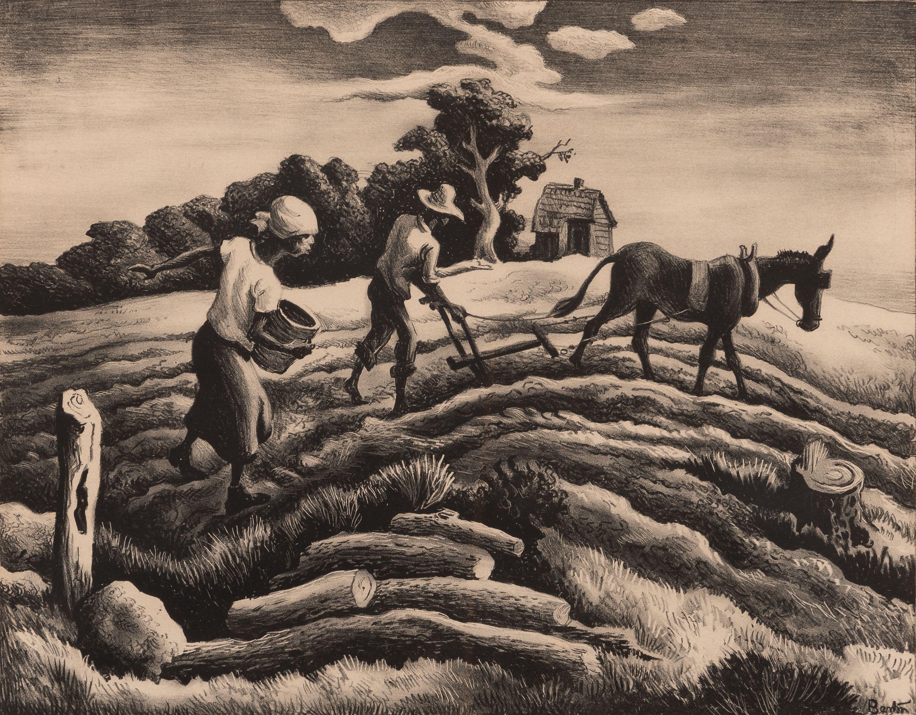 Thomas Hart Benton - Planting