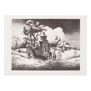 Thomas Hart Benton - Sunday Morning