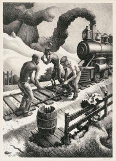 Thomas Hart Benton - Ten Pound Hammer