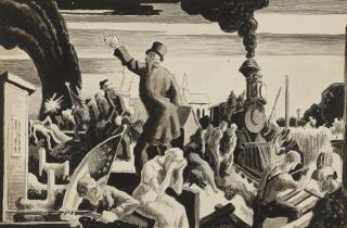 Thomas Hart Benton - The Civil War – Industrial Progress