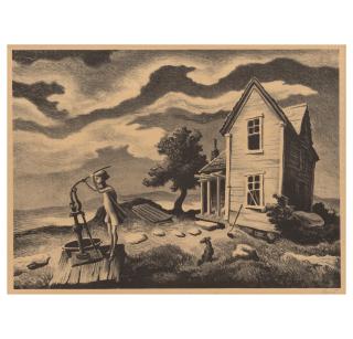 Thomas Hart Benton - The Farmer\'s Daughter