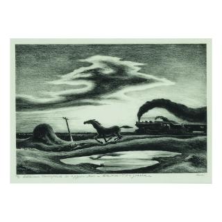 Thomas Hart Benton - The Race (Fath 56)