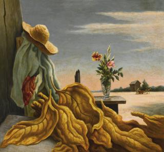 Thomas Hart Benton - Tobacco Leaves 