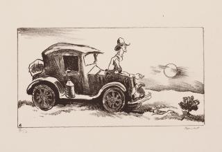 Thomas Hart Benton - Waiting for the Revolution