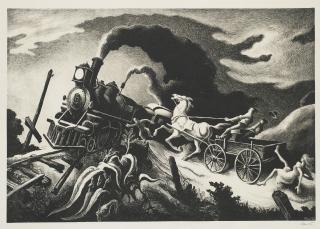 Thomas Hart Benton - Wreck Of The Ol\' 97 (Fath 63)